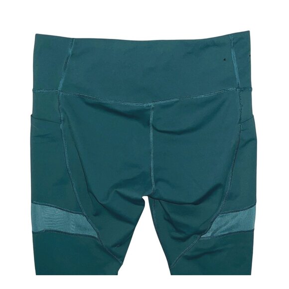 Members Mark Compression Ankle Leggings Sz XL Womens Teal - Picture 6 of 6